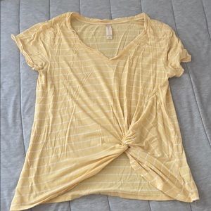 Altered state tie top